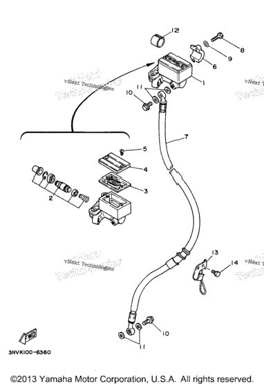 Front Master Cylinder