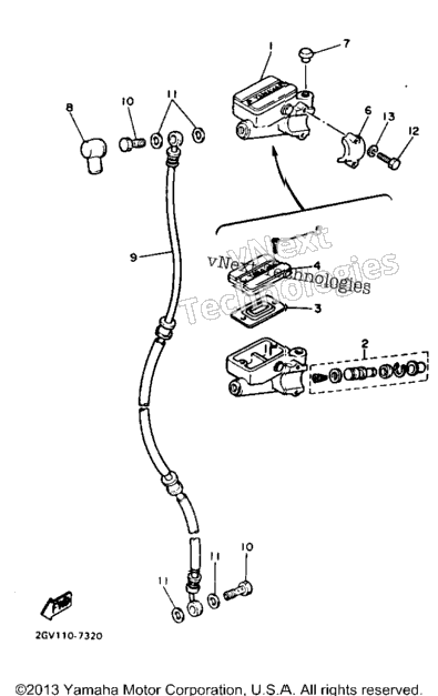 Front Master Cylinder