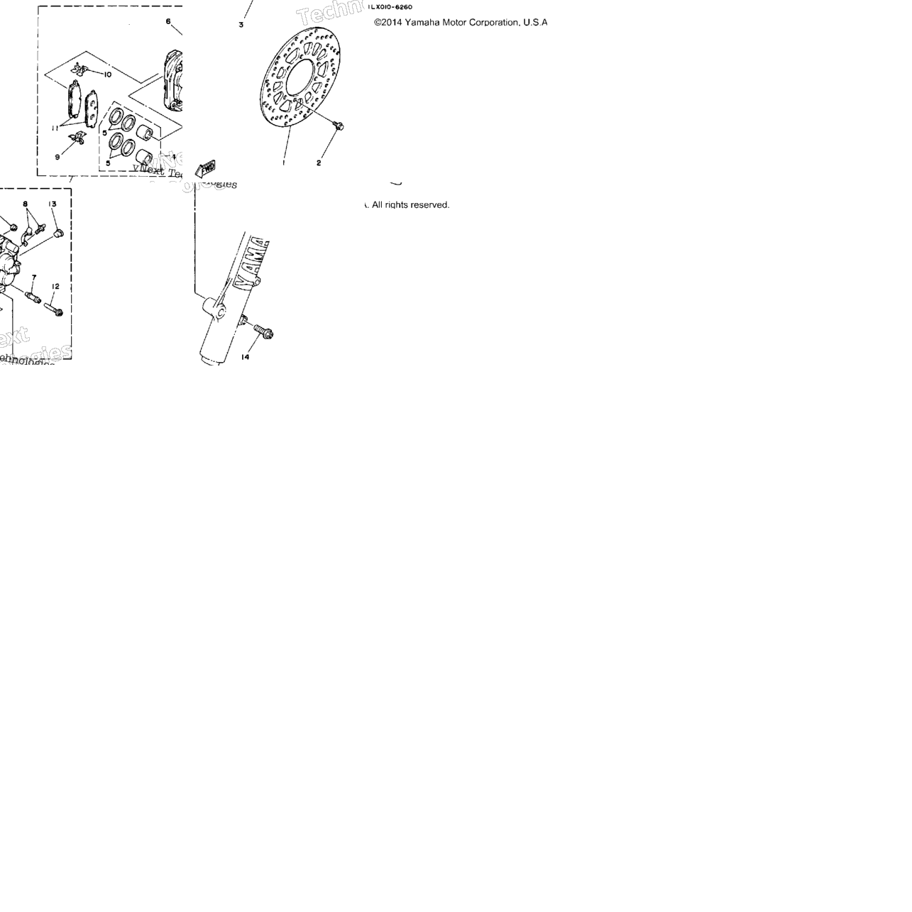 Front Brake Caliper