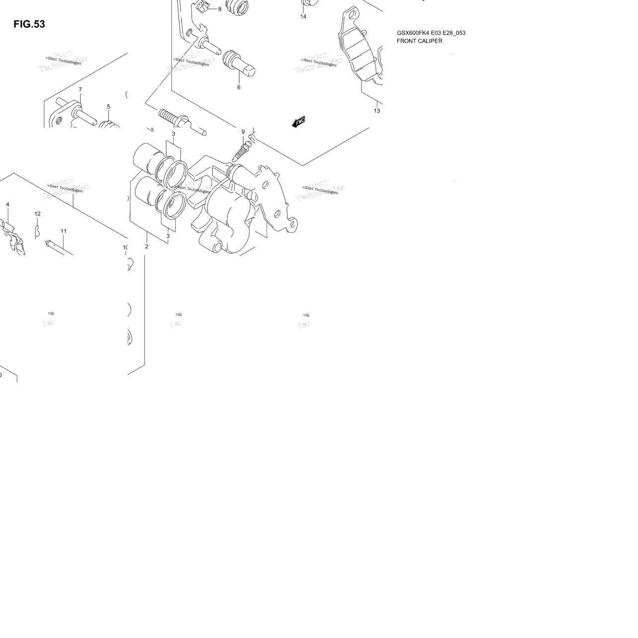 Front Caliper