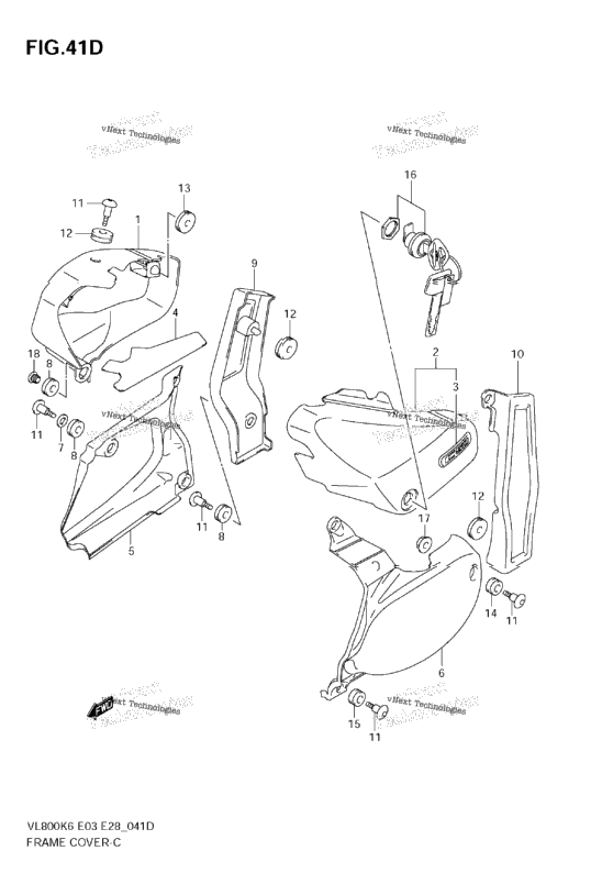 Frame Cover (Model K8)