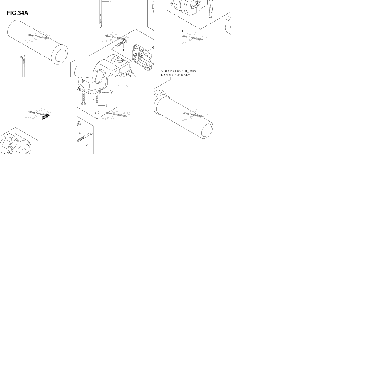 Handle Switch (Model K7/K8/K9)