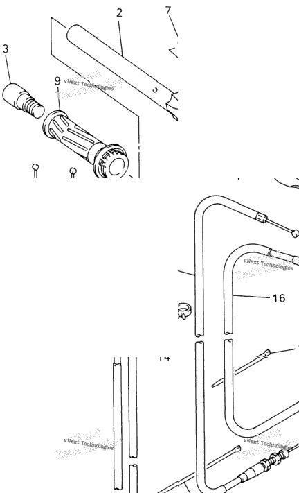 Steering Handle Cable