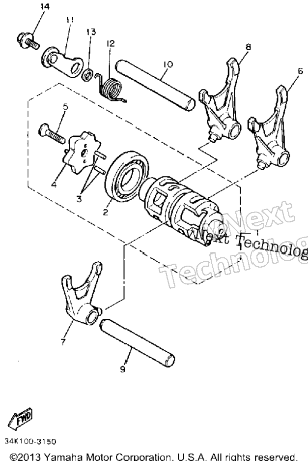 Shift Cam - Fork