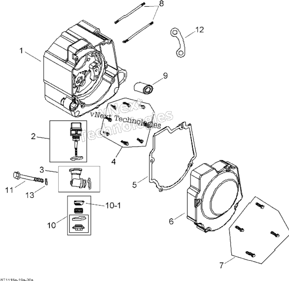 Crankcase, Right