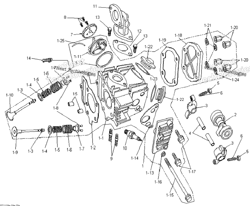 Cylinder Head And Intake Manifold