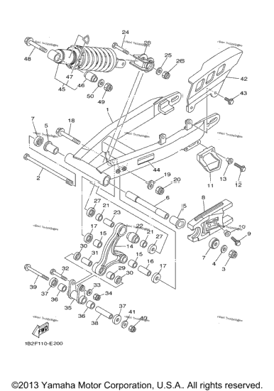 Rear Arm Suspension Ev 1B2d