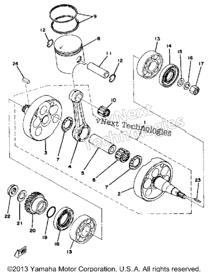 Crankshaft Piston