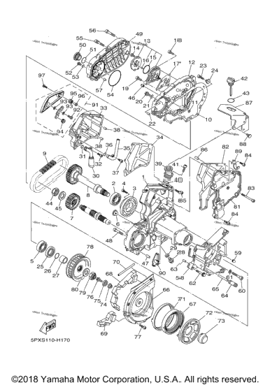 Middle Drive Gear