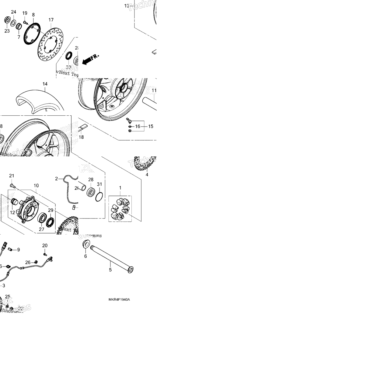 Rear Wheel