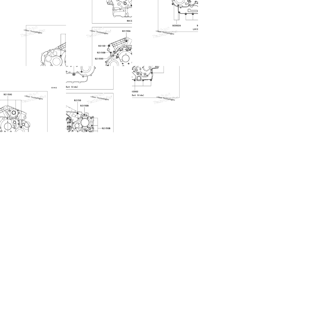 Crankcase Bolt Pattern