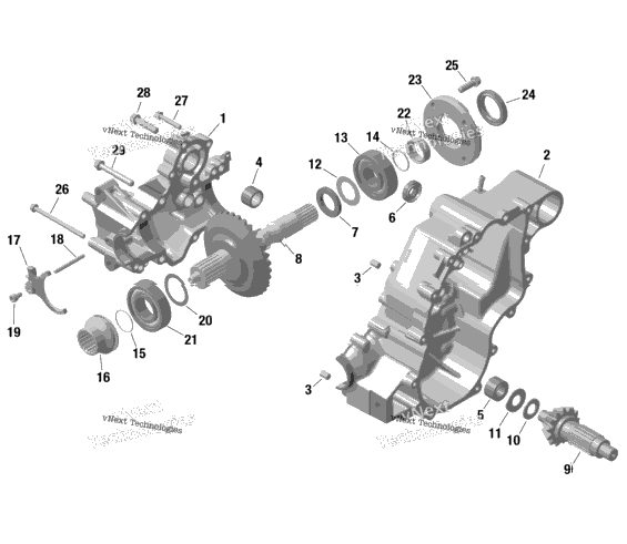 Rotax - Gearbox 1