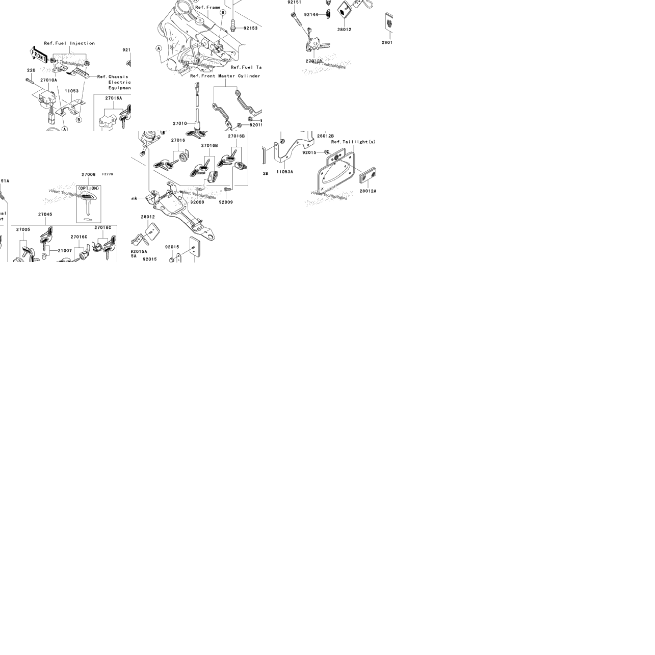 Ignition Switch/Locks/Reflectors