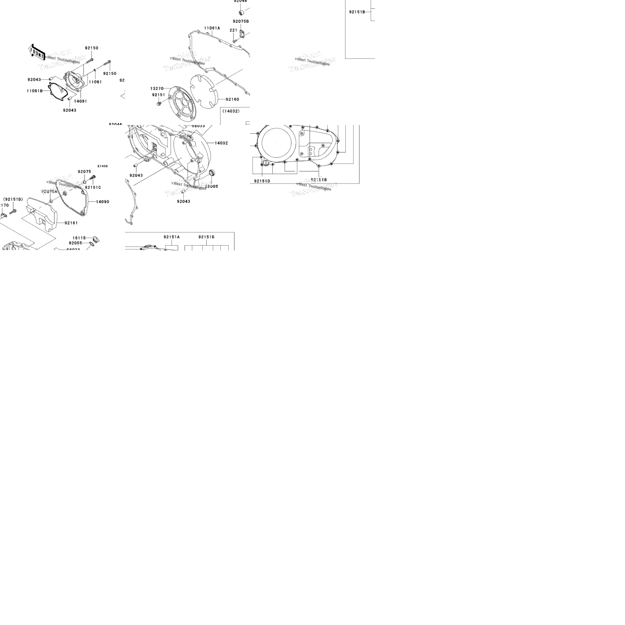 Right Engine Cover(S)