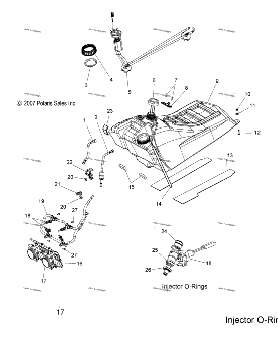 Fuel System, Fuel Tank Asm. & Pump