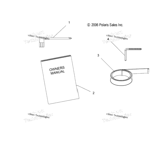 Tools, Tool Kit & Owners Manual