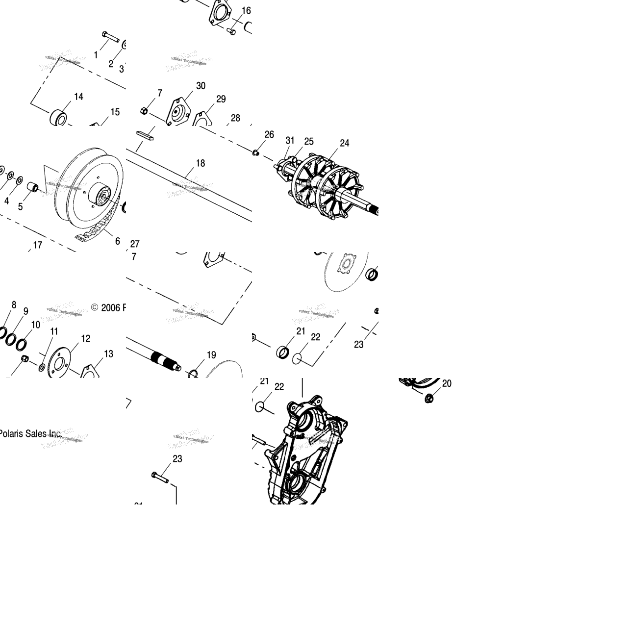 Drive Train, Drive Shaft & Jackshaft