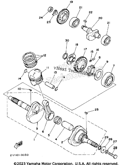 Crankshaft - Piston