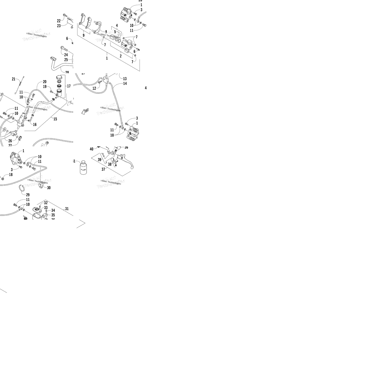 Hydraulic Brake Assembly