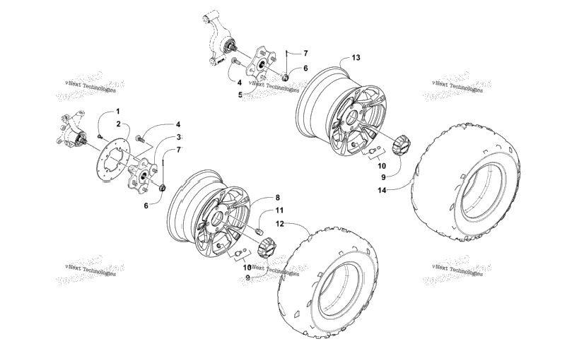Wheel And Tire Assembly