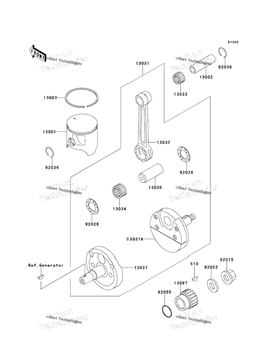 Crankshaft/Piston(S)