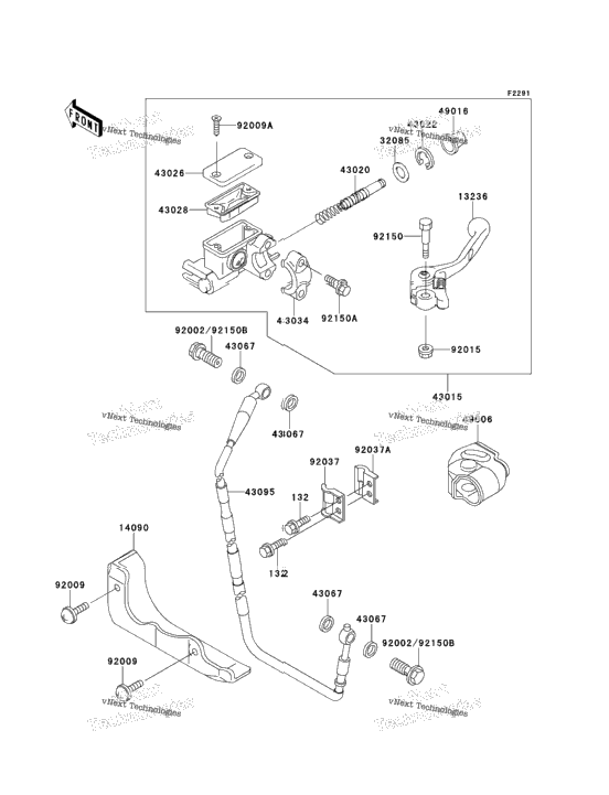 Front Master Cylinder