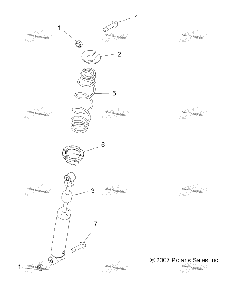 Suspension, Rear Shock