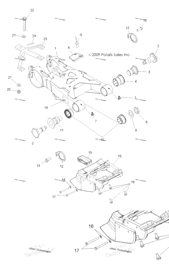 Suspension, Swingarm