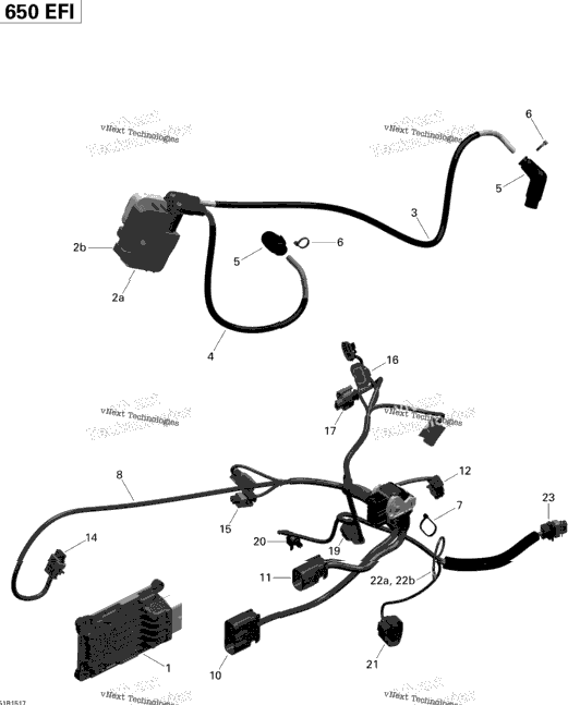 Engine Harness And Electronic Module