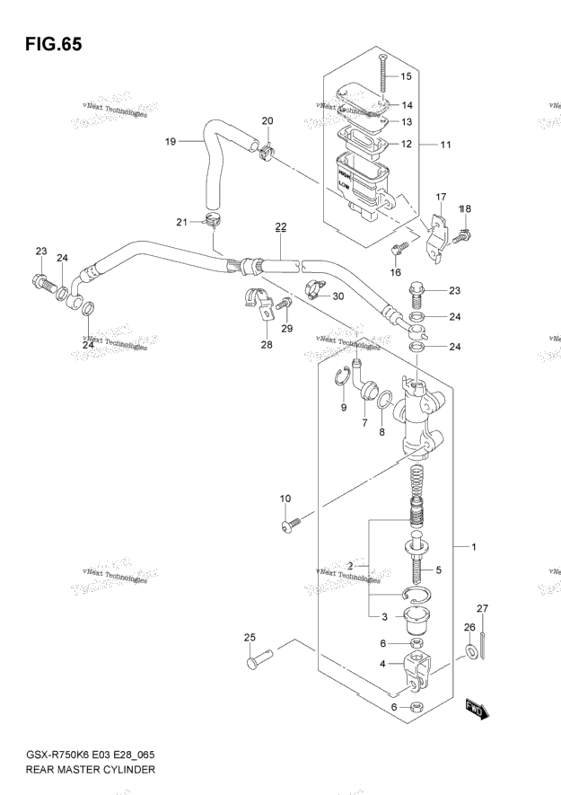 Rear Master Cylinder
