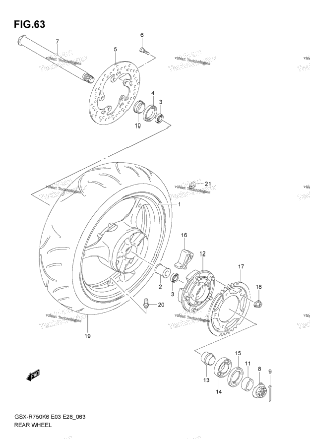 Rear Wheel