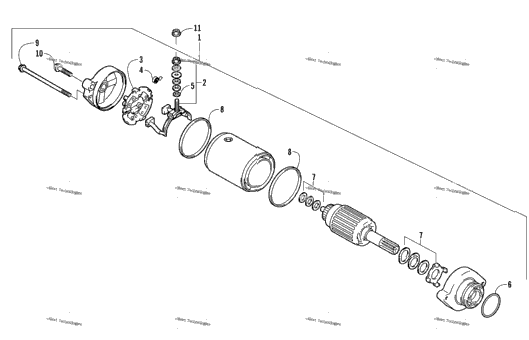 Starter Motor Assembly