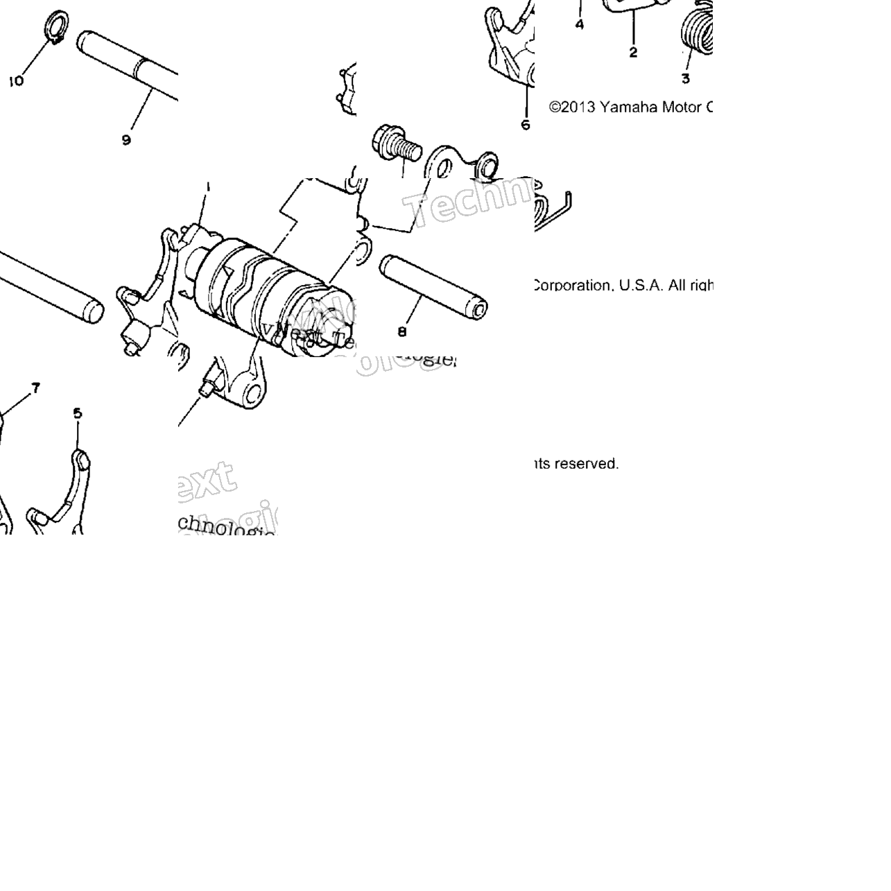 Shift Cam Fork