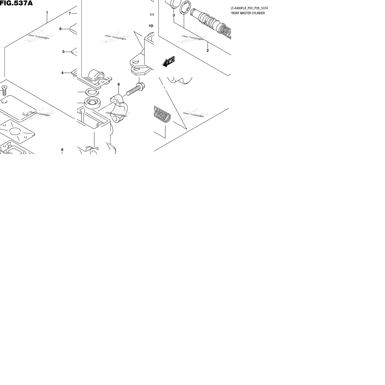 Front Master Cylinder