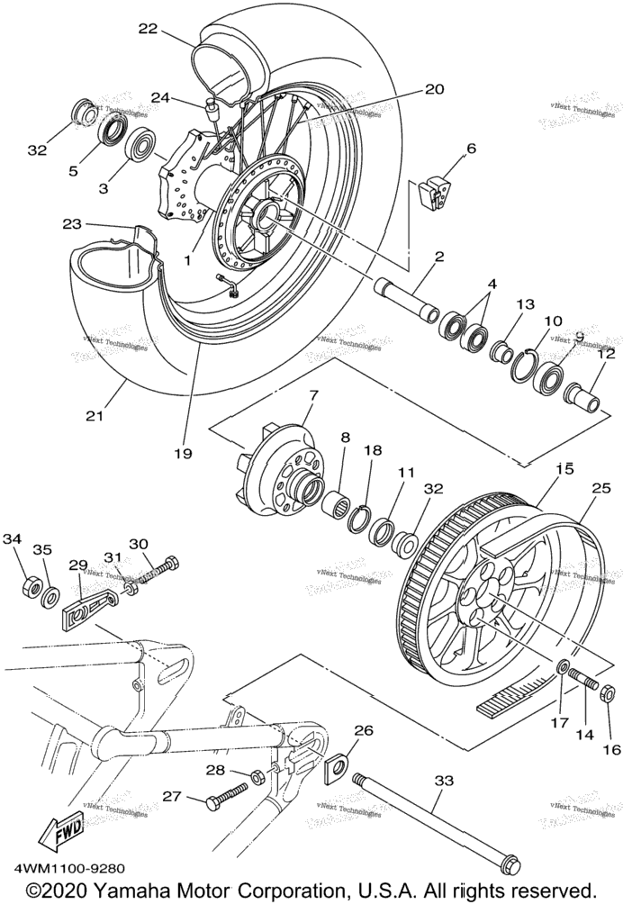 Rear Wheel