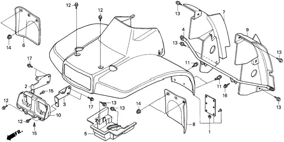 FRONT FENDER