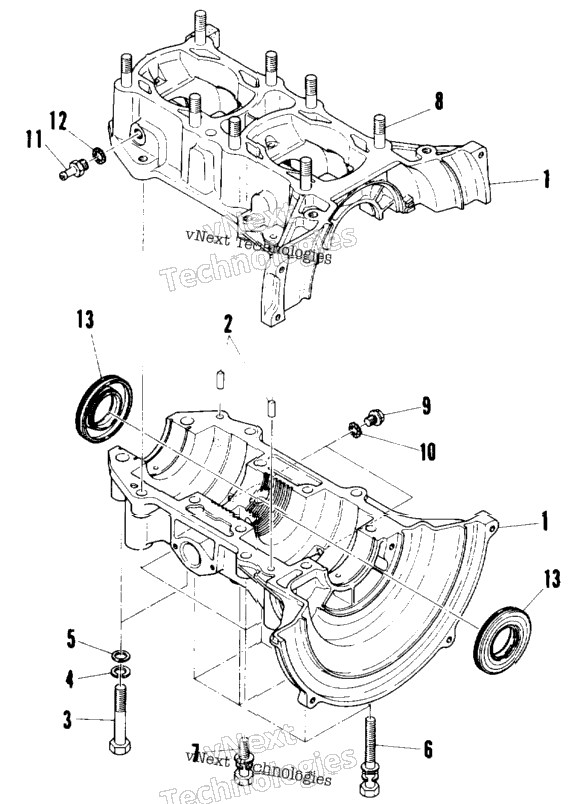 Crankcase (4910951095020A)