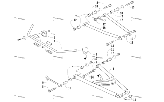 A-Arm And Sway Bar Assembly