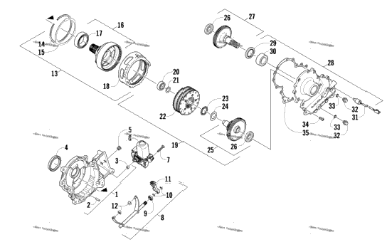 Gearcase Assembly
