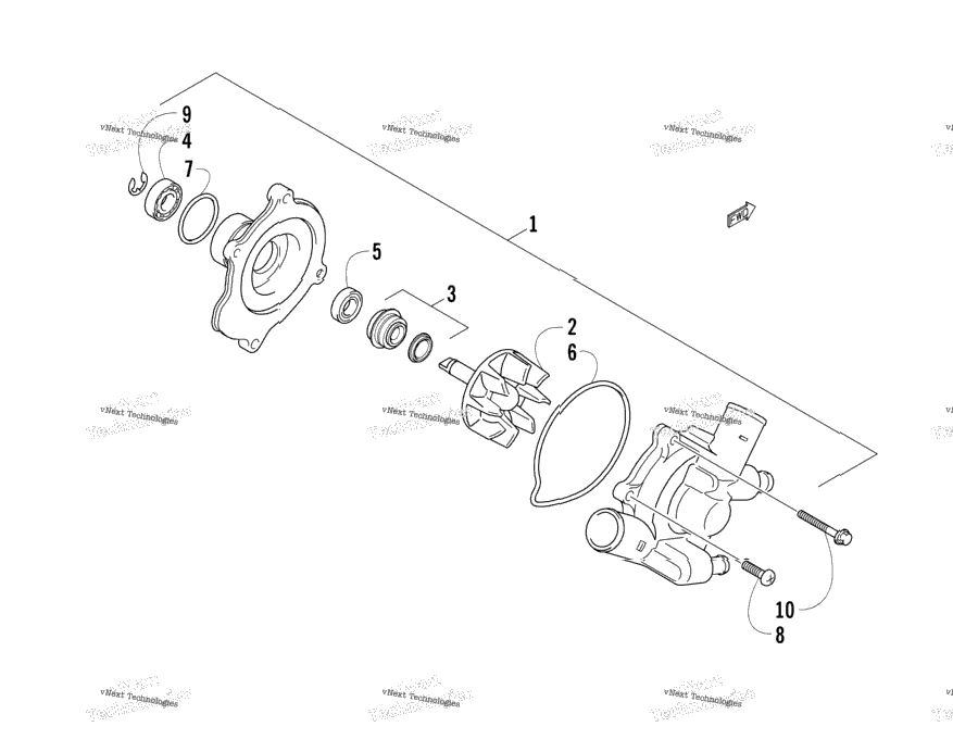 Water Pump Assembly