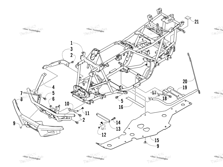 Frame And Related Parts