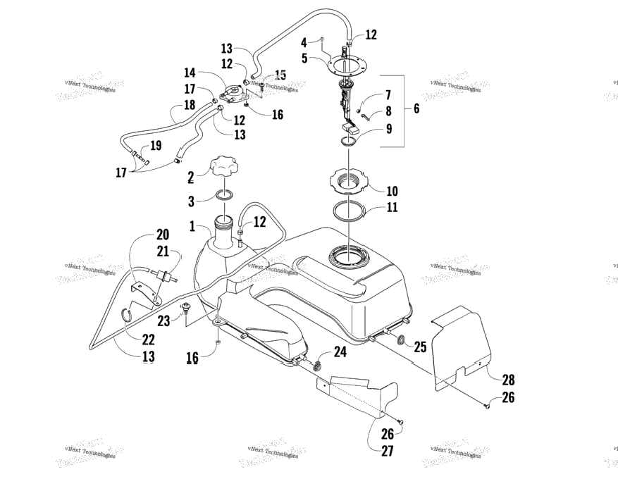 Gas Tank Assembly