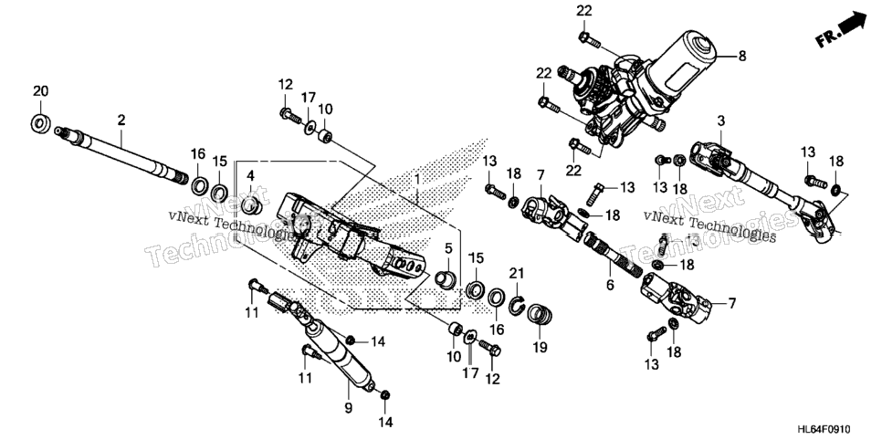 Steering Shaft@Steering Column