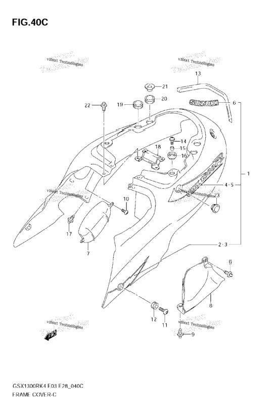 Frame Cover (Gsx1300rzk6)