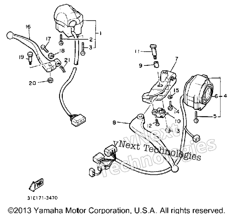 Handle Switch Lever