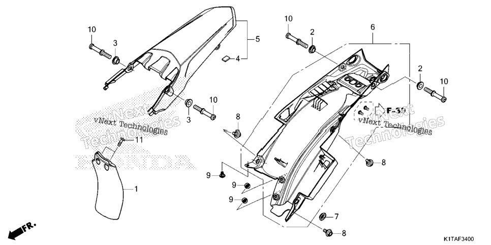 Rear Fender