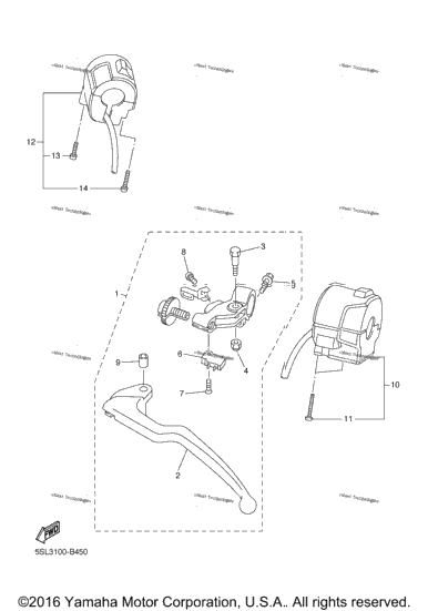 Handle Switch Lever