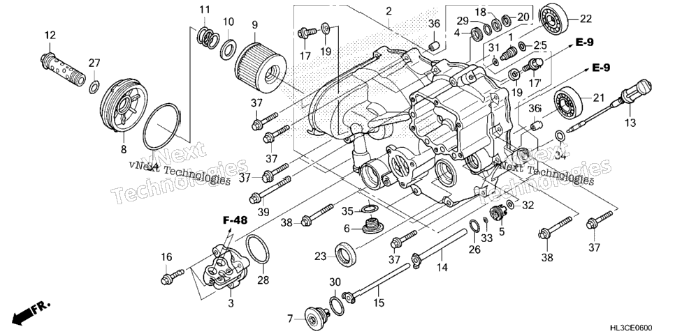 Front Crankcase Cover
