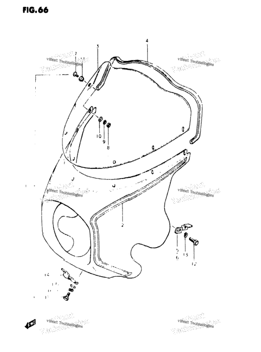 Cowling (Gs450st/Sx)