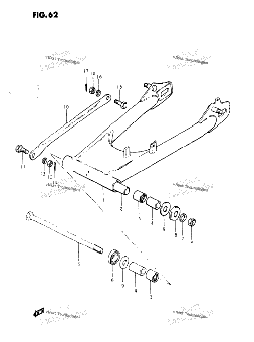 Rear Swinging Arm